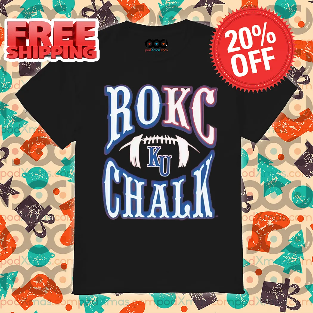 Rally Kansas Jayhawks Red Rock Chalk KC Football 2024 Shirt
