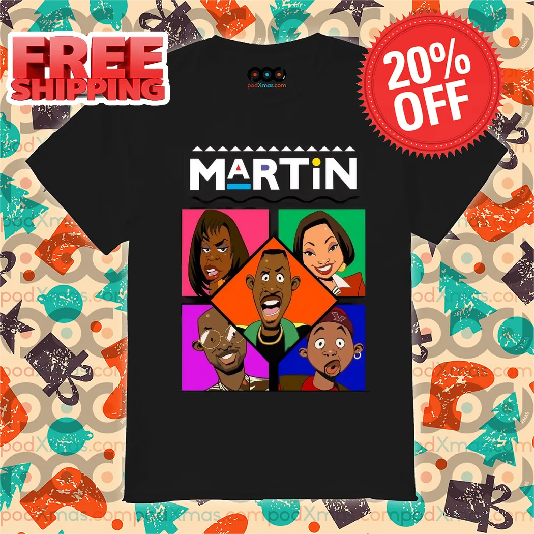 Martin Lawrence The Martin Cartoon 2024 Shirt