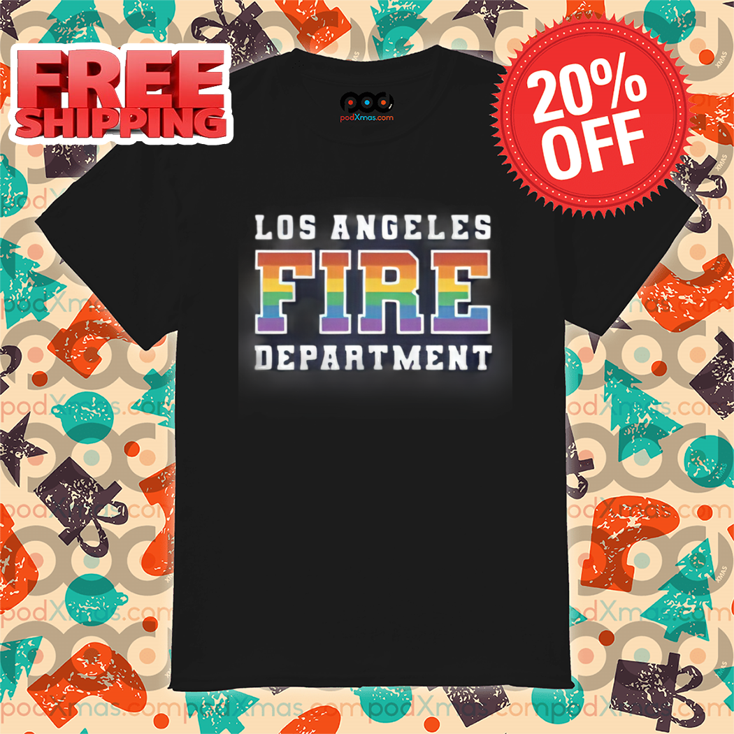 LGBTQ Los Angeles Fire Department 2024 Shirt
