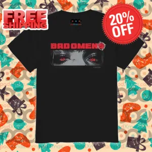 Anime Girl Eyes Bad Omen 2024 Shirt
