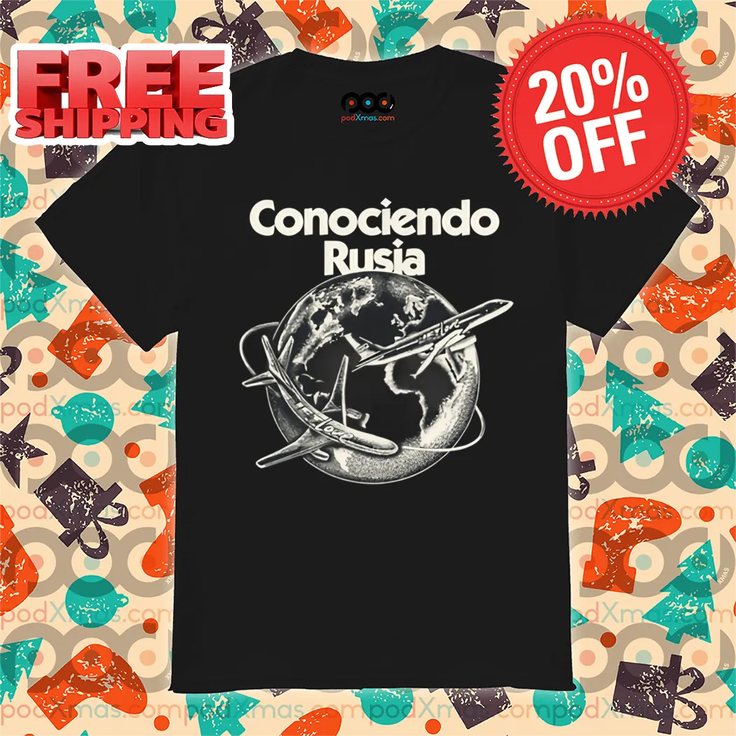 Conociendo Rusia Remera Jet Love Tour 2024 Shirt