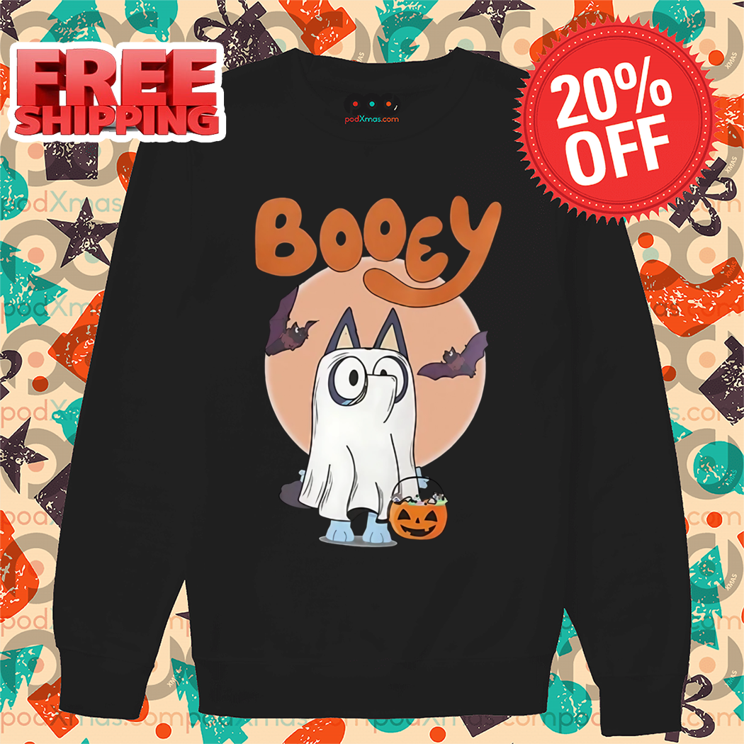 Bluey Ghost Boo Booey Halloween 2024 Shirt