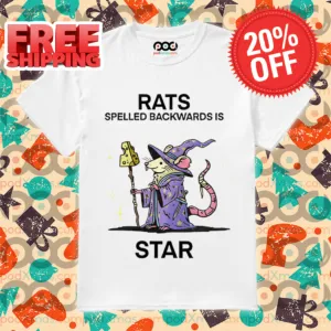 Wizard Of Barge Rats Spelled Backwards Is Star Shirt