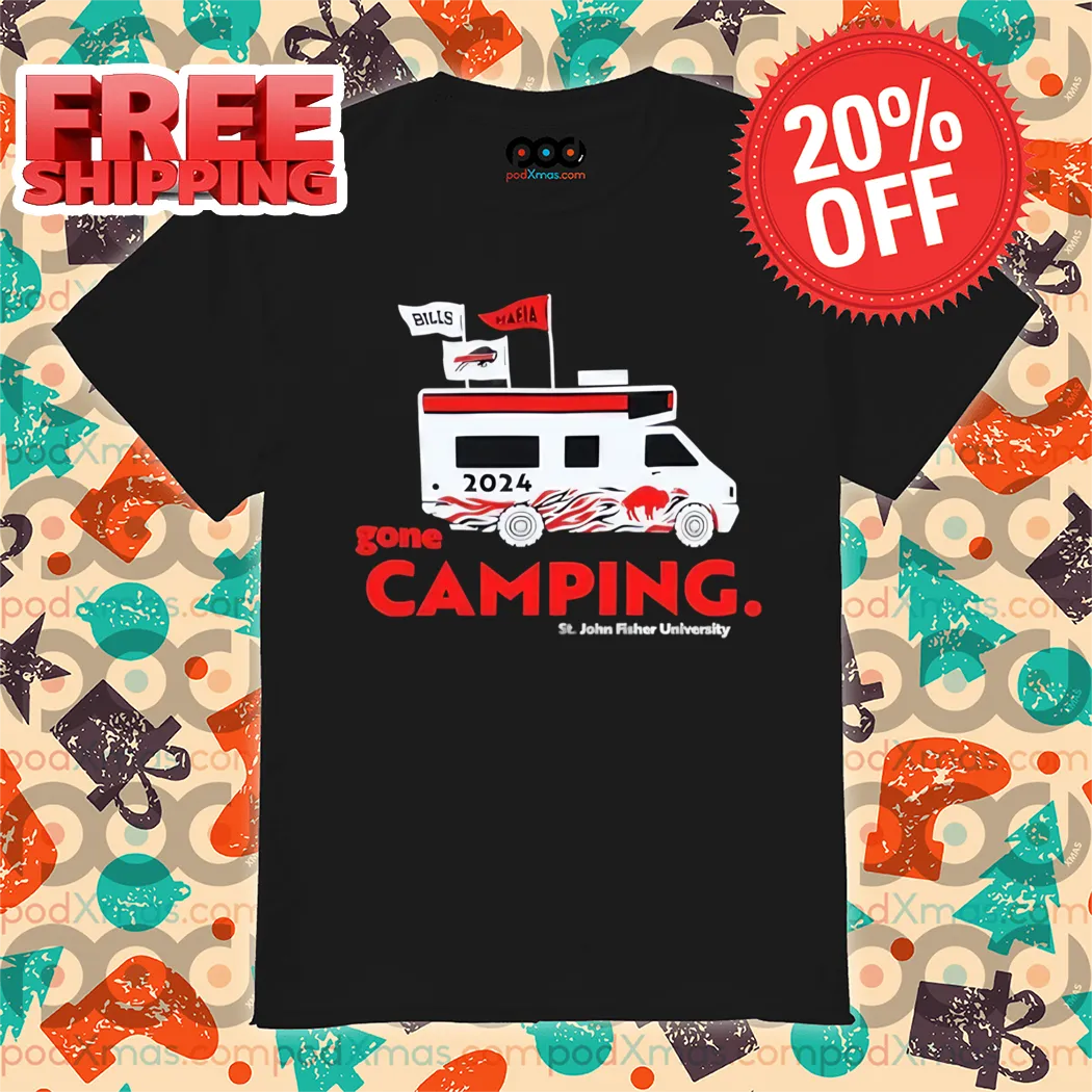 Buffalo Bills Mafia Gone Camping NFL 2024 Shirt