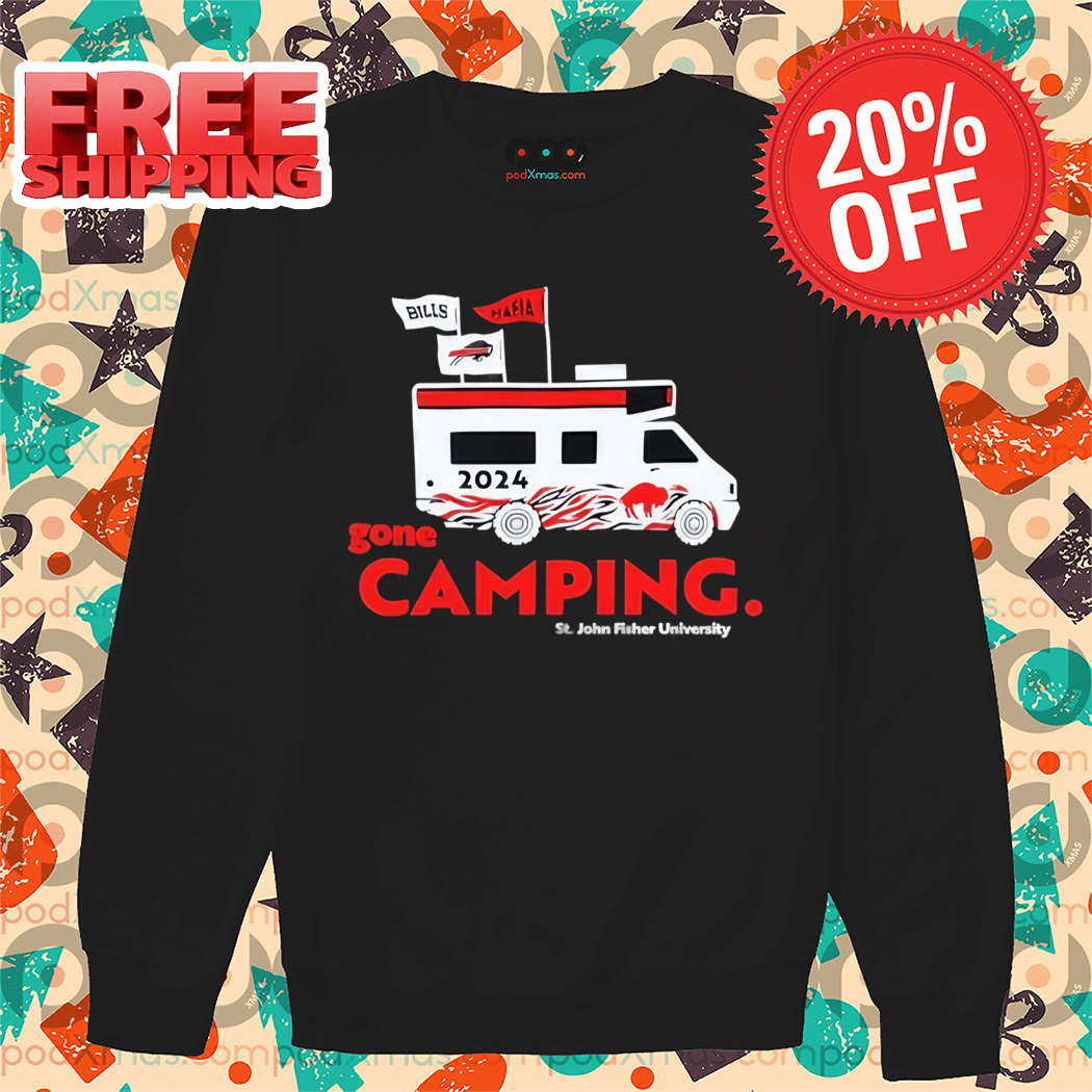 Buffalo Bills Mafia Gone Camping NFL 2024 Shirt