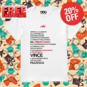 Gibi Una Gara Da Predestinato Shirt