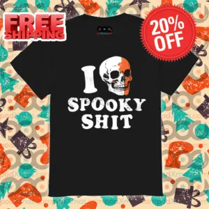 Skull I Love Spooky Halloween 2024 Shirt
