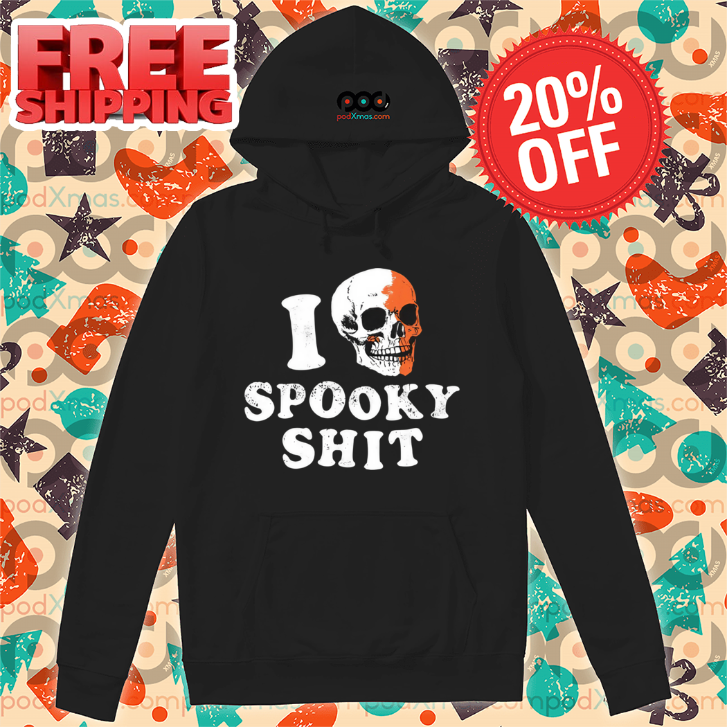 Skull I Love Spooky Halloween 2024 Shirt