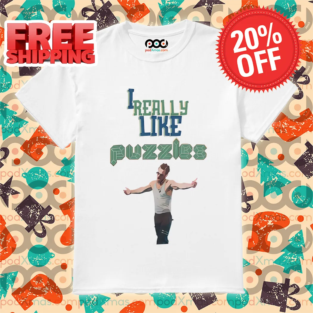 I Really Like Puzzles 2024 Shirt