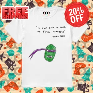Ninja Turtle In The End It Doesnt Even Matter Linkin Park Shirt