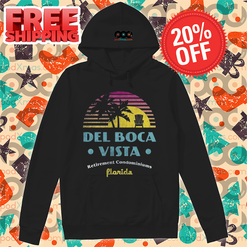 Del Boca Vista Retirement Condominiums Florida Retro 2024 Shirt