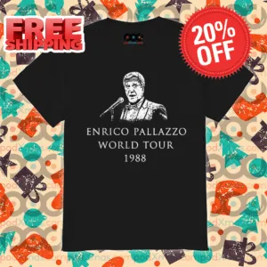 Enrico Pallazzo World Tour 1988 Vintage Shirt