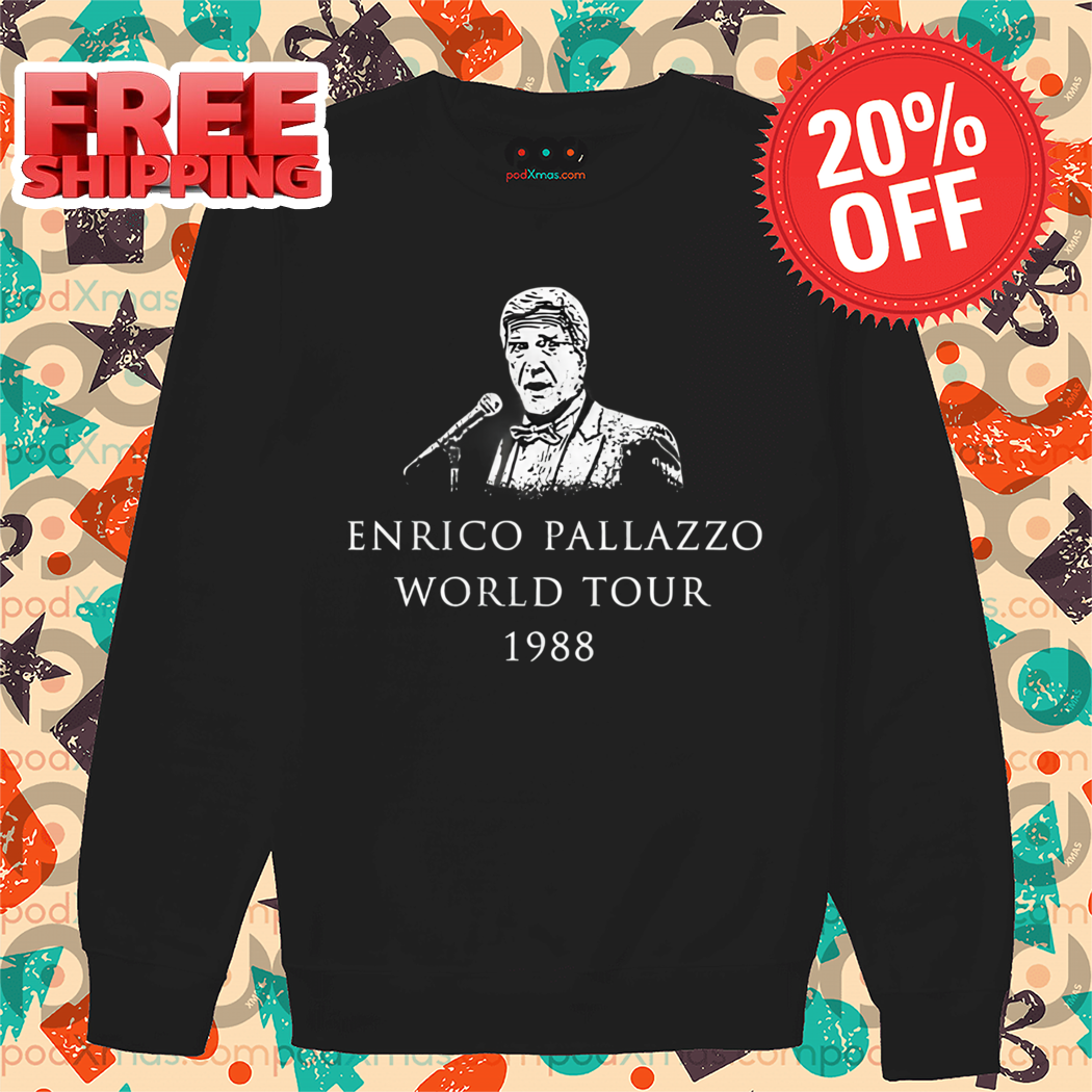 Enrico Pallazzo World Tour 1988 Vintage Shirt