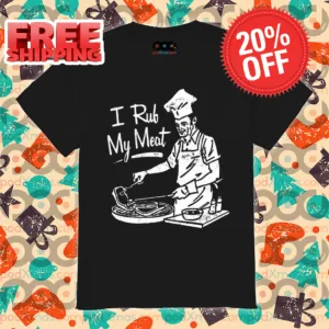 Chef I Rub My Meat Vintage 2024 Shirt