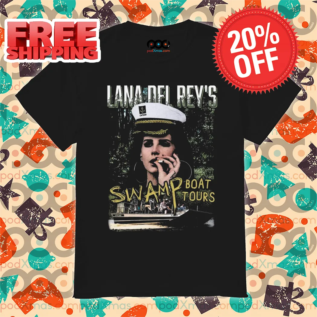 Lana Del Rey's Captain Swamp Boat Tours Vintage 2024 Shirt