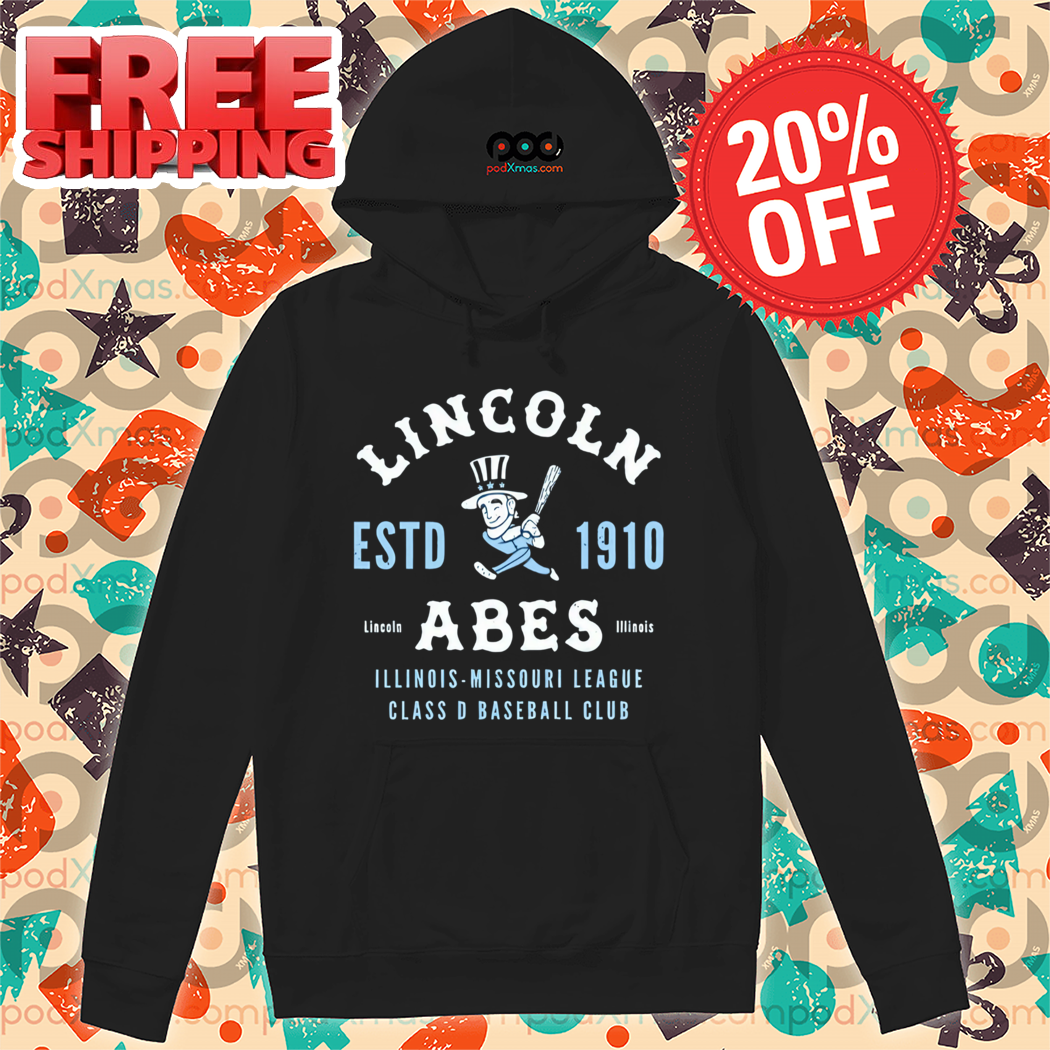Lincoln Abes Illinois Missouri League Class D Baseball Club 2024 Shirt