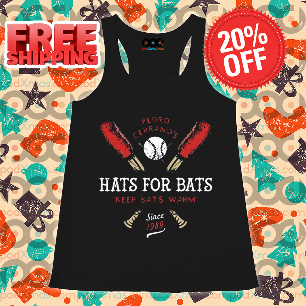 Pedro Cerrano's Hats For Bats Keep Bats Warm Since 1989 Vintage Shirt