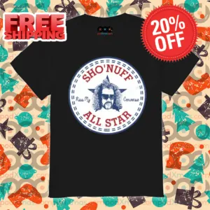 Sho'nuff All Star Kiss My Converse 2024 Shirt