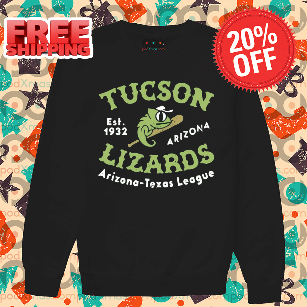 Tucson Lizards Arizona Est 1932 Arizona Texas League 2024 Shirt