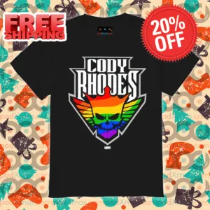LGBTQ Skull Cody Rhodes Shirt