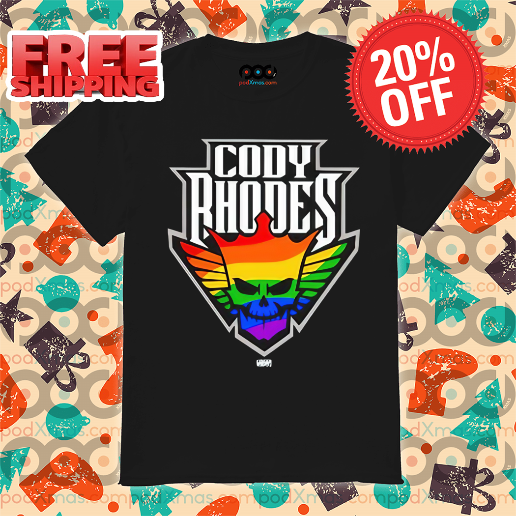 LGBTQ Skull Cody Rhodes Shirt