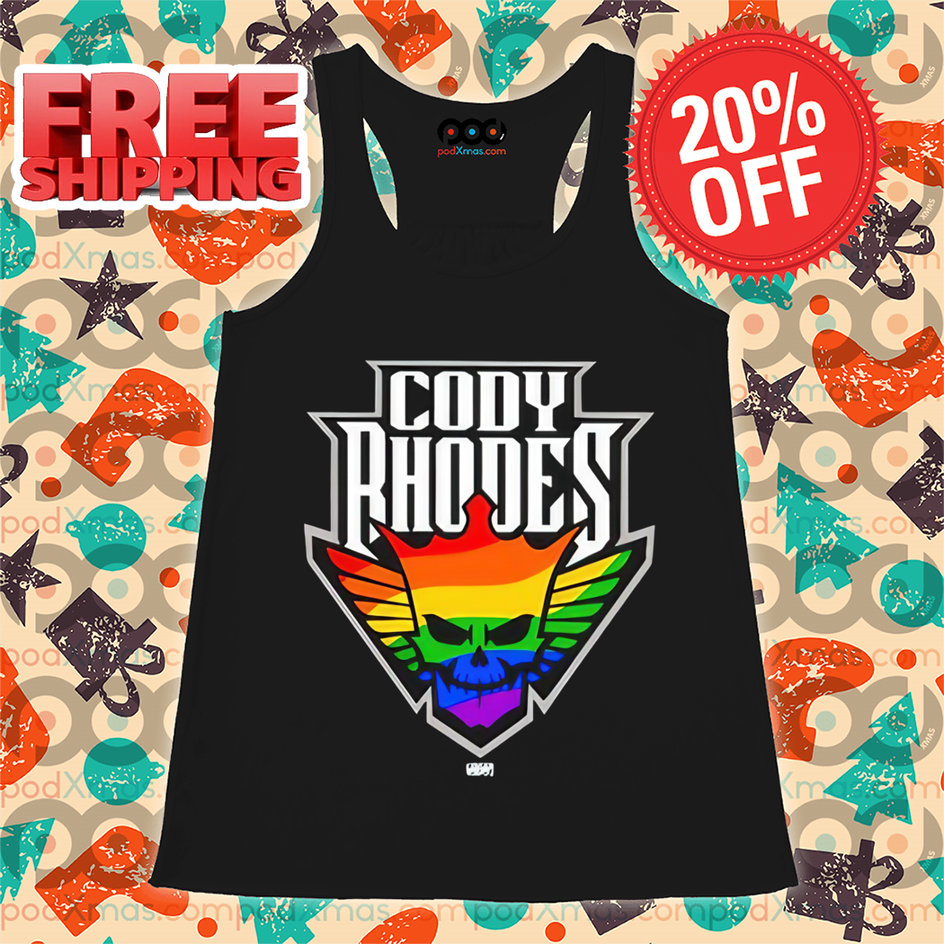 LGBTQ Skull Cody Rhodes Shirt
