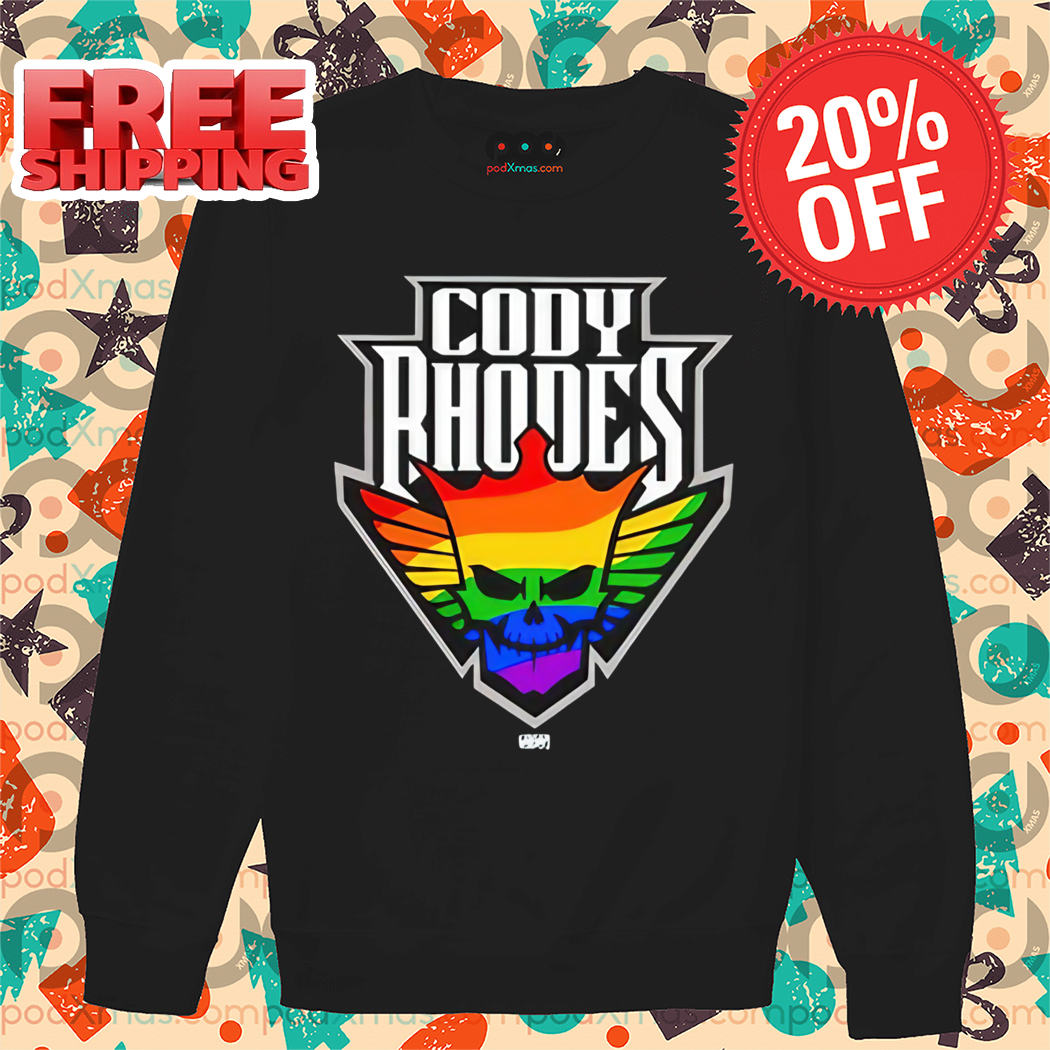 LGBTQ Skull Cody Rhodes Shirt