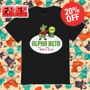 Alpha Beta First In Foods Vintage Shirt