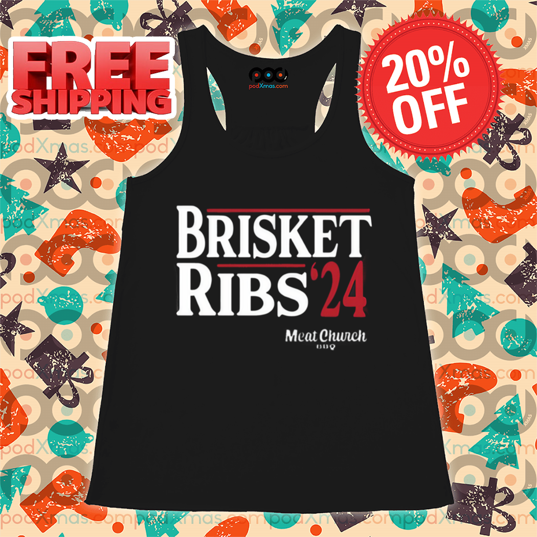 Brisket Ribs 24 Meat Church Vintage Shirt