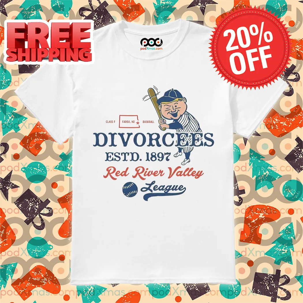 Baseball Boy Divorcees Red River Valley League 2024 Shirt