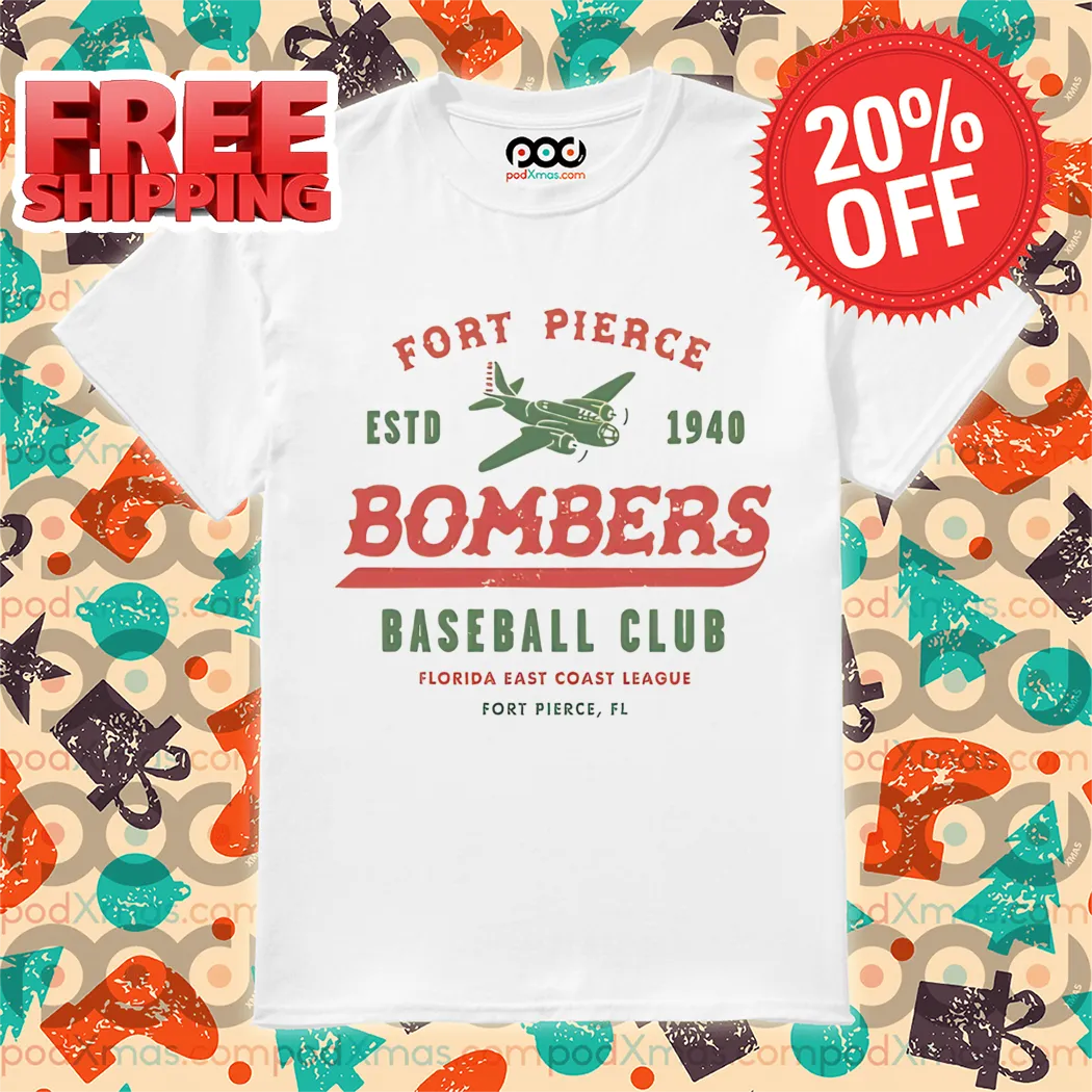 Fort Pierce Bombers Baseball Club Vintage Shirt