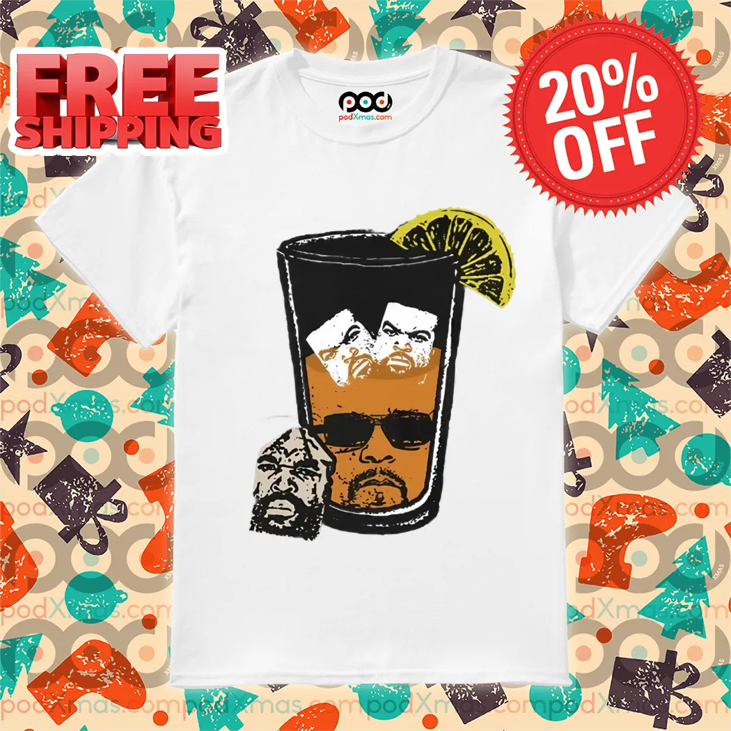 Iced Cube Cocktail Iced Tea Mashup Vintage 2024 Shirt