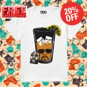 Iced Cube Cocktail Iced Tea Mashup Vintage 2024 Shirt