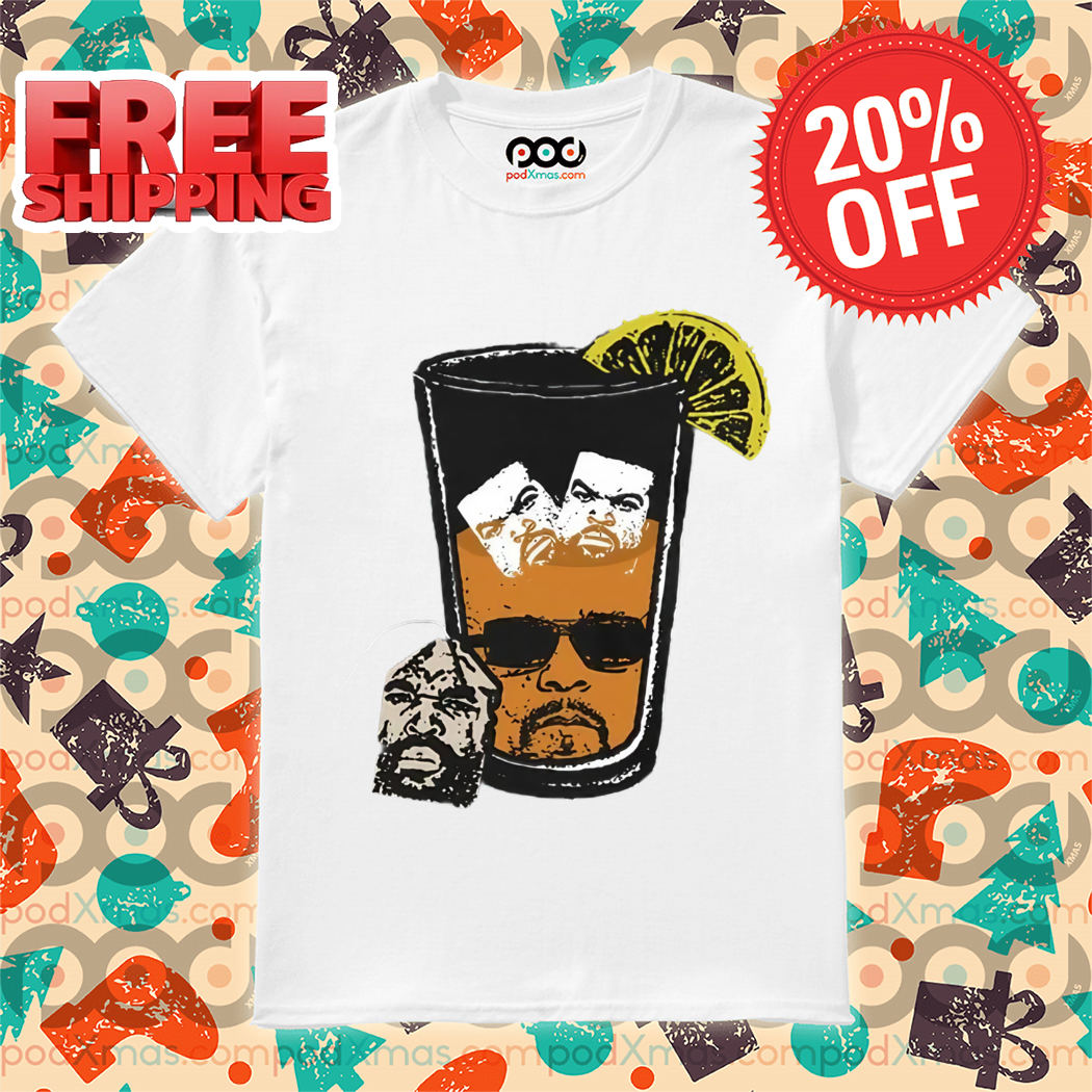 Iced Cube Cocktail Iced Tea Mashup Vintage 2024 Shirt