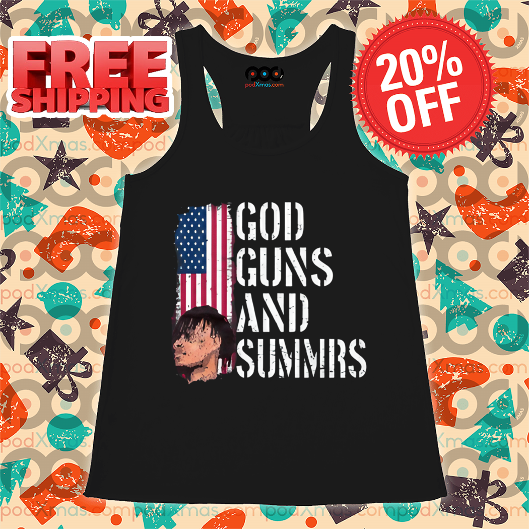 God Guns And Summrs American Flag Vintage 2024 Shirt