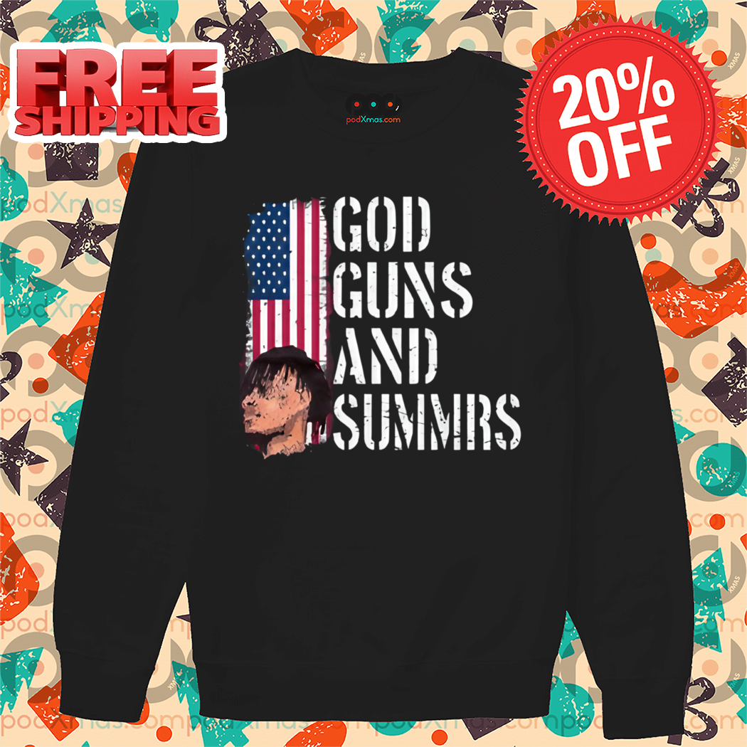 God Guns And Summrs American Flag Vintage 2024 Shirt
