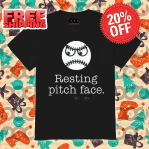 Rob Friedman Chris Sale Wearing Resting Pitch Face Shirt