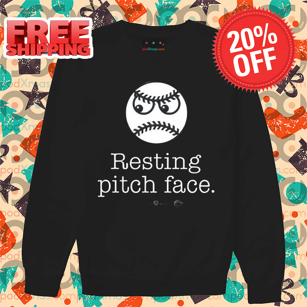 Rob Friedman Chris Sale Wearing Resting Pitch Face Shirt
