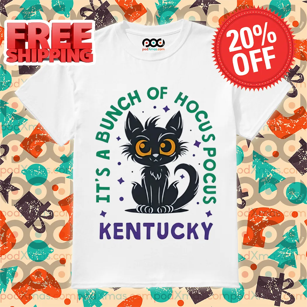 Black Cat The Bunch of Hocus Pocus Kentucky 2024 Shirt