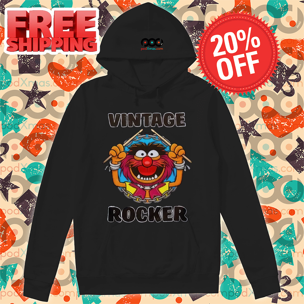 The Muppets Drummer Vintage Rocker Shirt