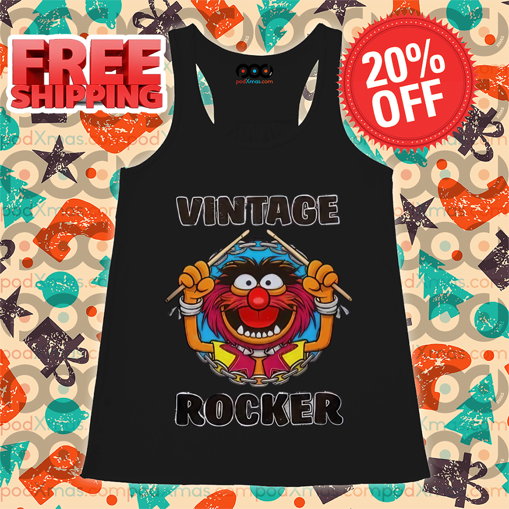 The Muppets Drummer Vintage Rocker Shirt