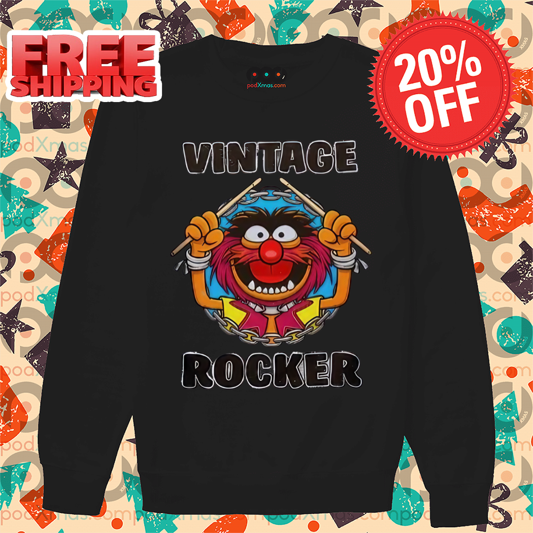 The Muppets Drummer Vintage Rocker Shirt