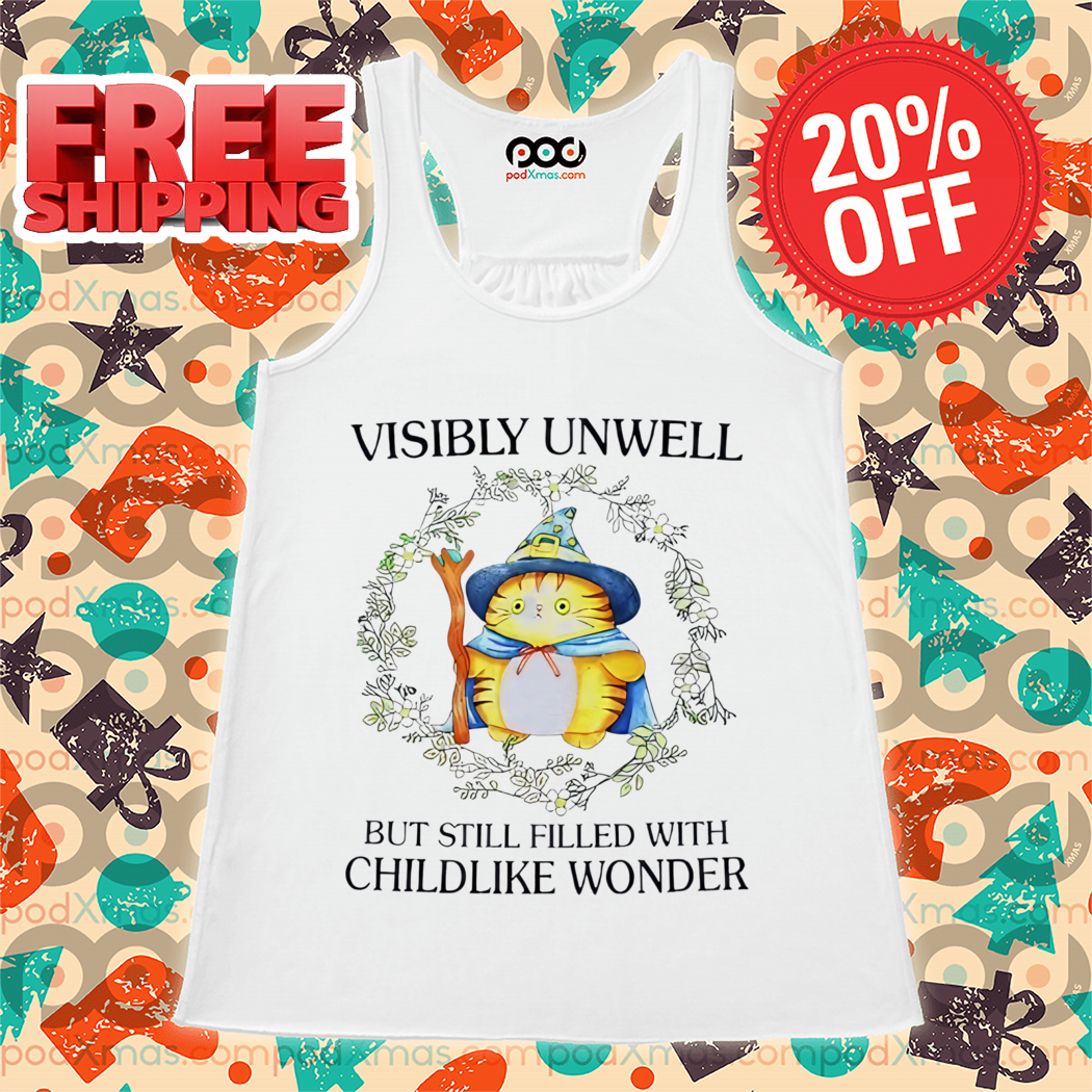 Cat Wizard Visibly Unwell But Still Filled With Childlike Wonder 2024 Shirt Cat Wizard Visibly Unwell But Still Filled With Childlike Wonder 2024 Shirt