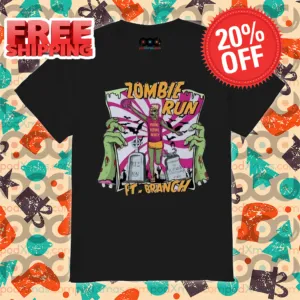 Zombie Run Ft Branch Halloween 2024 Shirt
