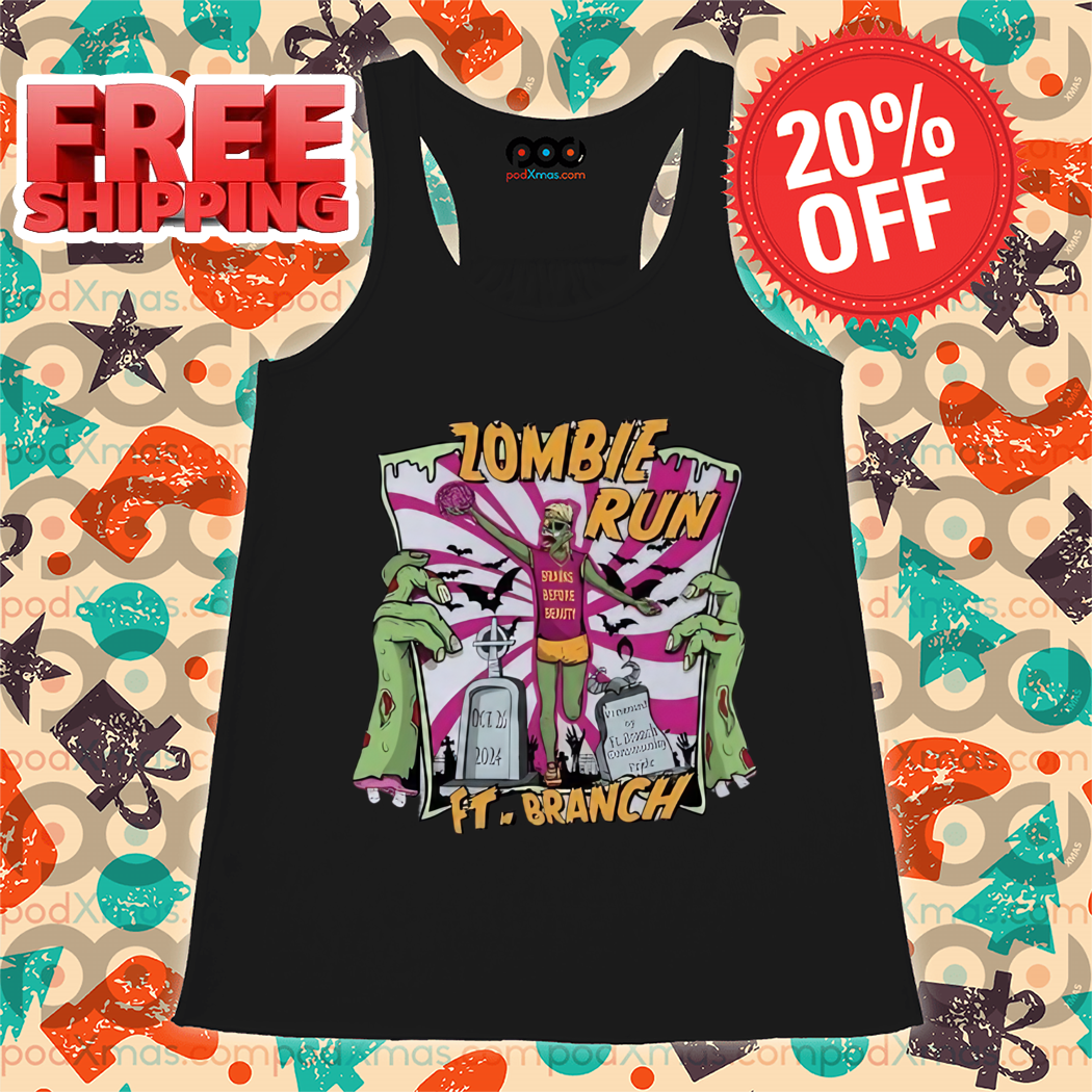 Zombie Run Ft Branch Halloween 2024 Shirt