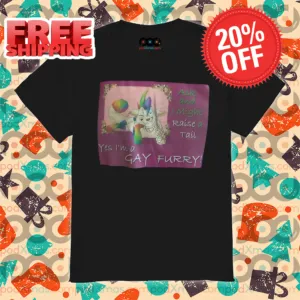 Ask And I Might Raise A Tail Yes I'm A Gay Furry Shirt
