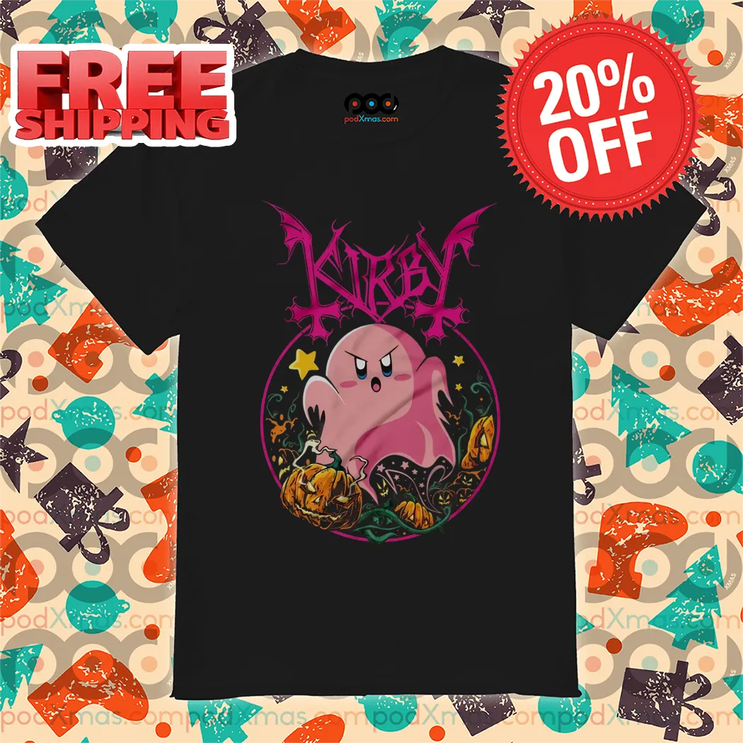Kirby Boo Ghost Halloween 2024 Shirt