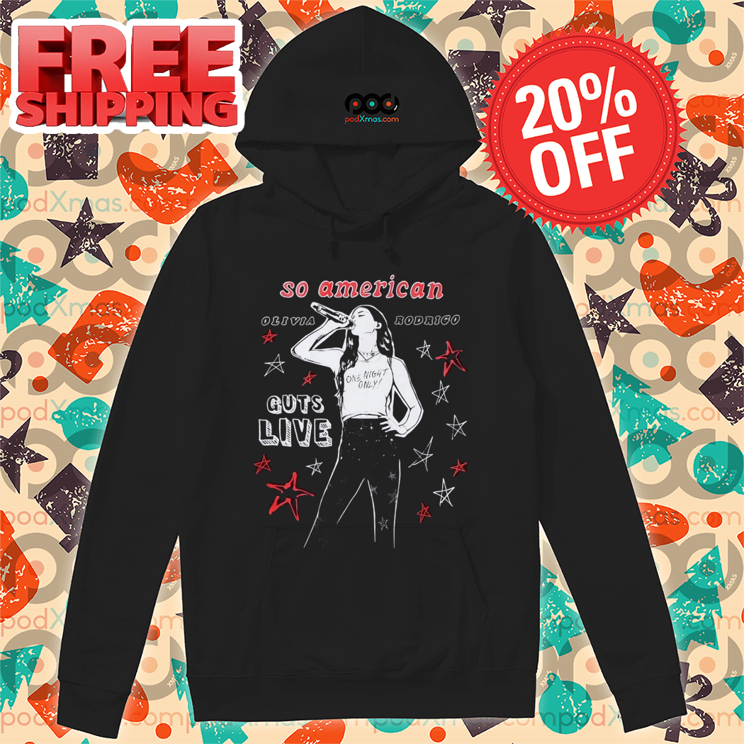 So American Olivia Rodrigo Guts Live Tour 2024 Shirt