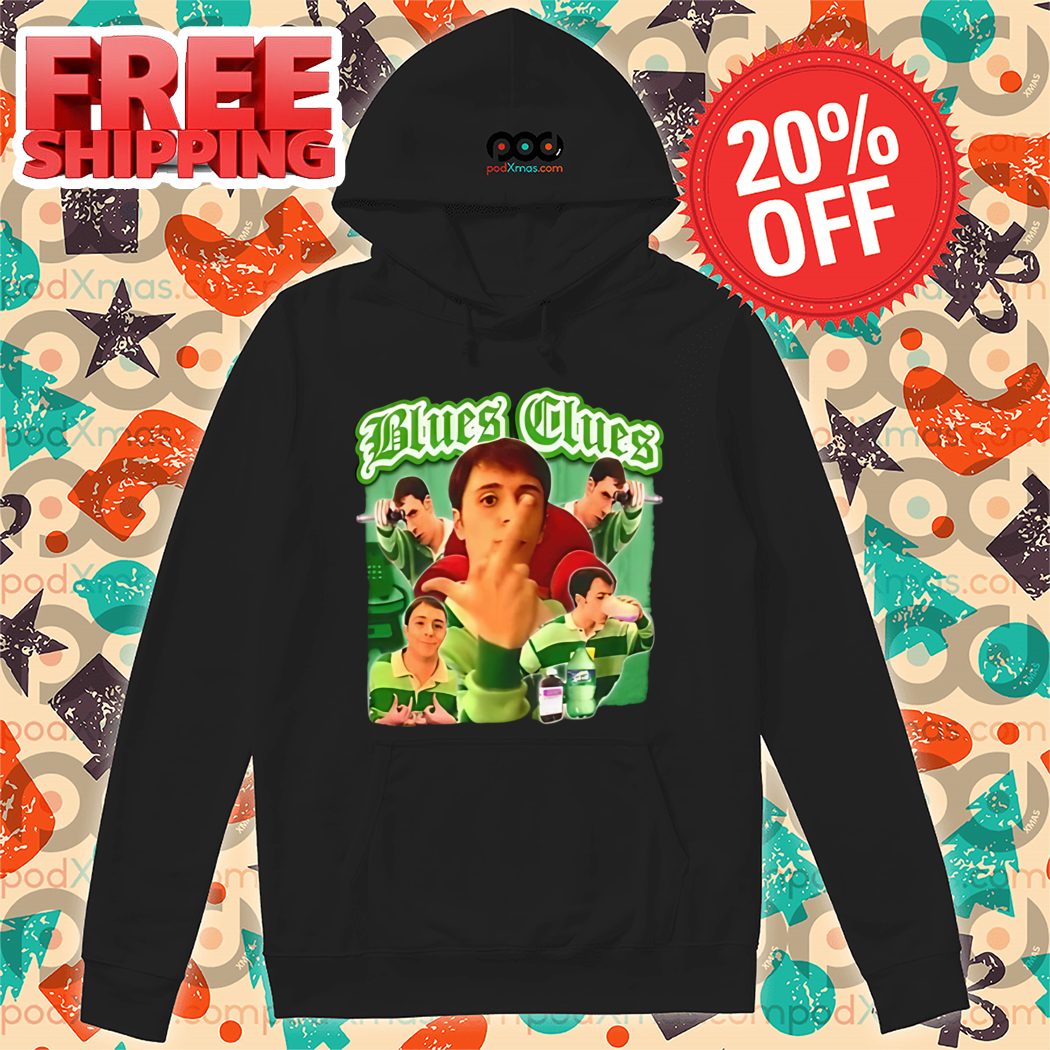 Blues Clues Middle Finger Gangster Shirt