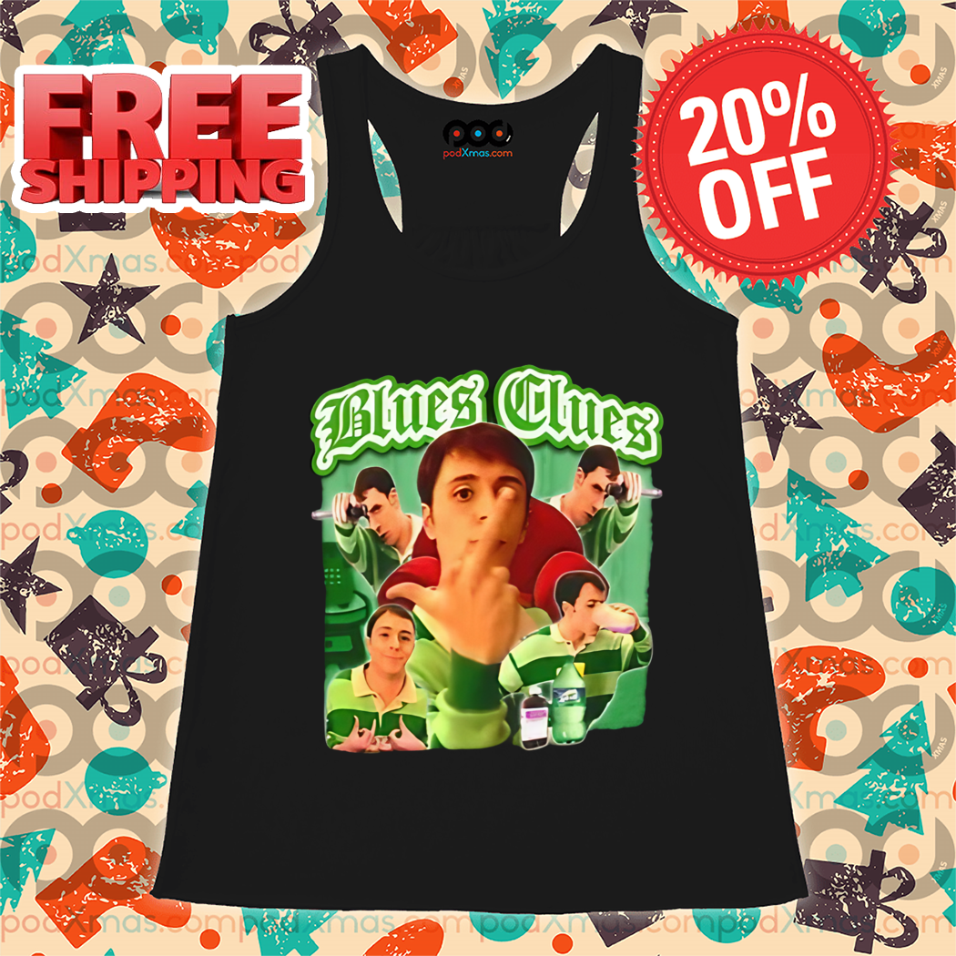 Blues Clues Middle Finger Gangster Shirt